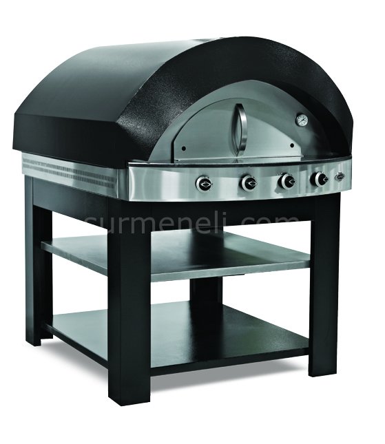 Empero - Gazlı Pizza Ve Pide Fırını + Alt Stand 1265X1480X1730
