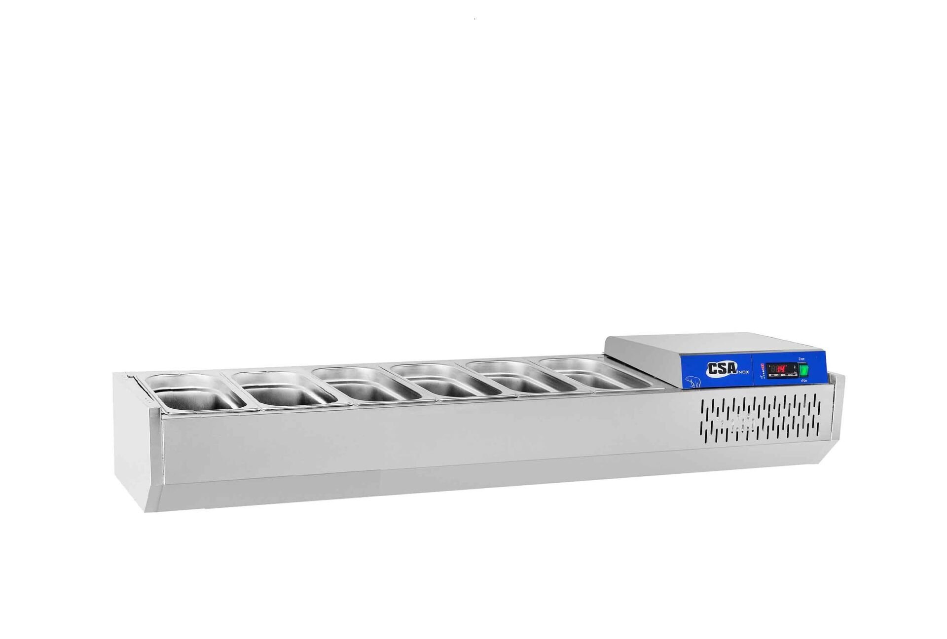 CS.GRN.151 CSA İNOX - DISPLAY REFRIGERATORS / TEŞHİR BUZDOLABI 1510*390*460