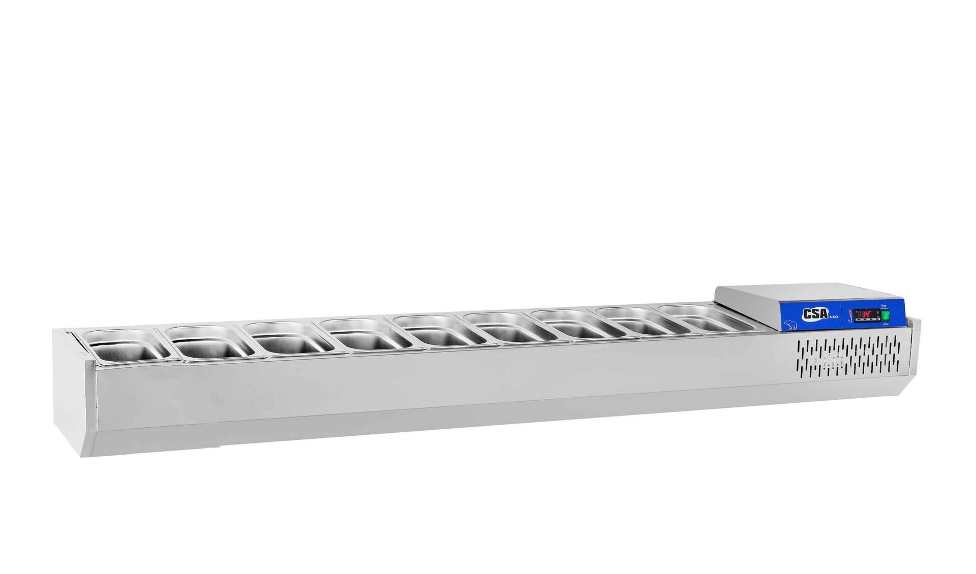 CS.GRN.210 CSA İNOX - DISPLAY REFRIGERATORS / TEŞHİR BUZDOLABI 2050*390*460