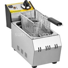 Remta - Tekli Kapaklı 3 lt Elektrikli Fritöz
