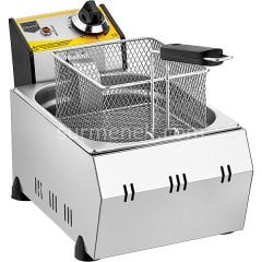 Remta - Tekli Kapaklı 5 lt Elektrikli Fritöz