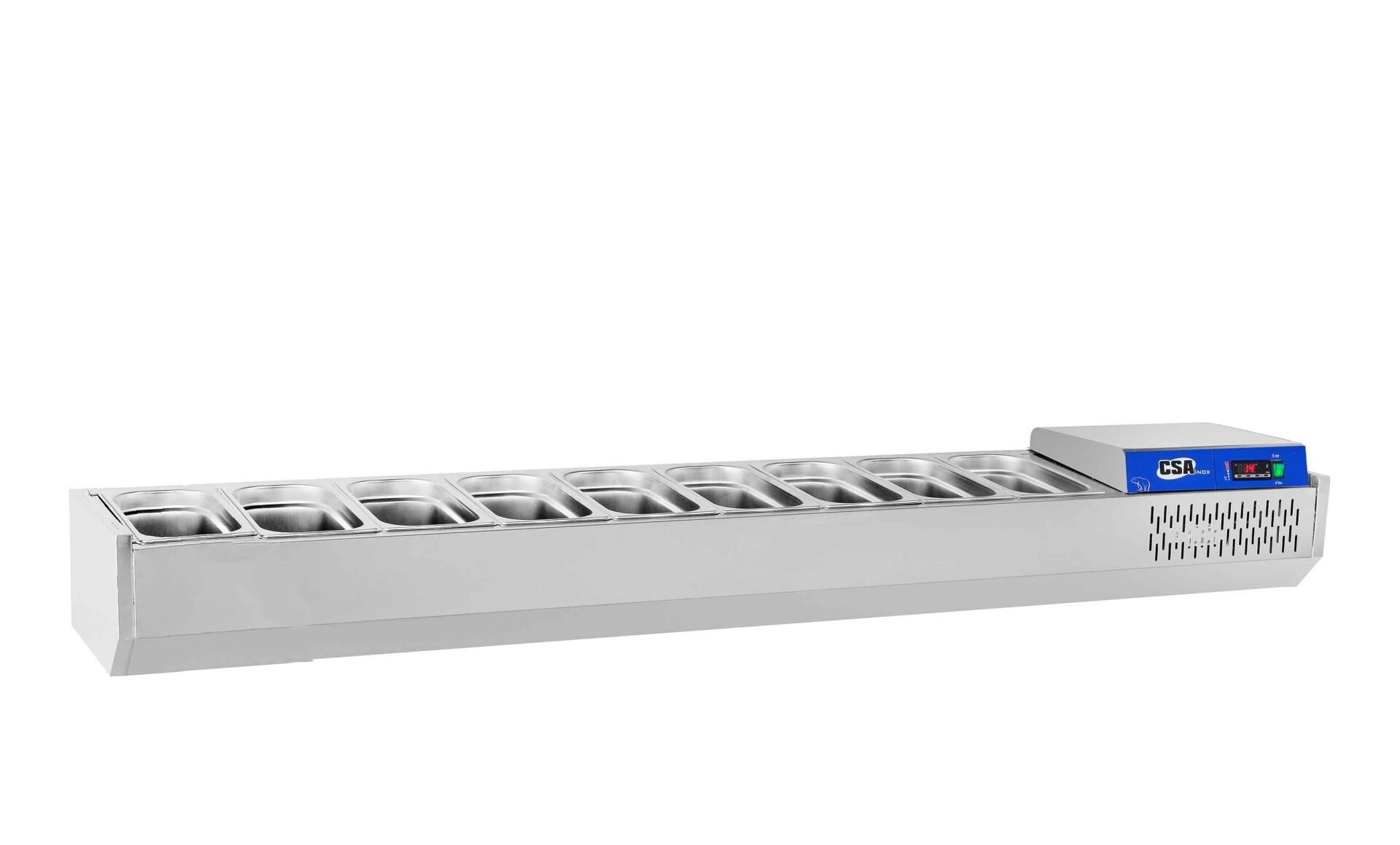 CS.GRNK.210 CSA İNOX - DISPLAY REFRIGERATORS / TEŞHİR BUZDOLABI 2050*390*460