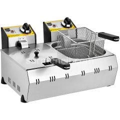 Remta - 5+5 lt Elektrikli Fritöz