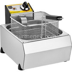 Remta - Tekli Kapaklı 8 lt Elektrikli Fritöz