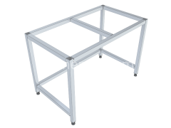 Profil Karkas Tezgahlar 100'lük 304 KALİTE PASLANMAZ