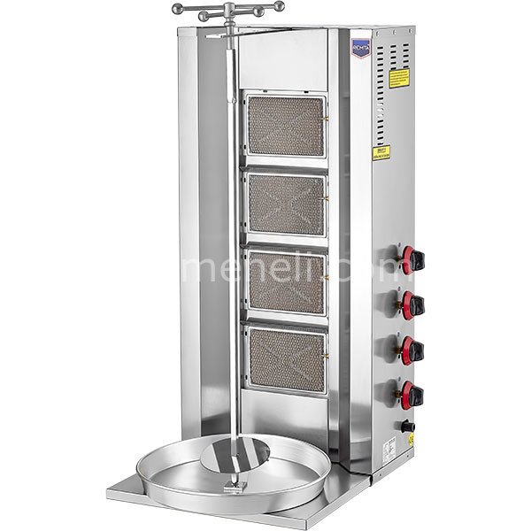 Remta - 4 Radyanlı Gazlı (CE) Döner Ocağı