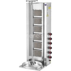 Remta - 6 Radyanlı Gazlı (CE) Döner Ocağı