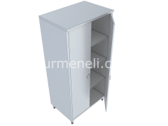 Malzeme Dolabı 4 Katlı 60'lık 430 KALİTE PASLANMAZ
