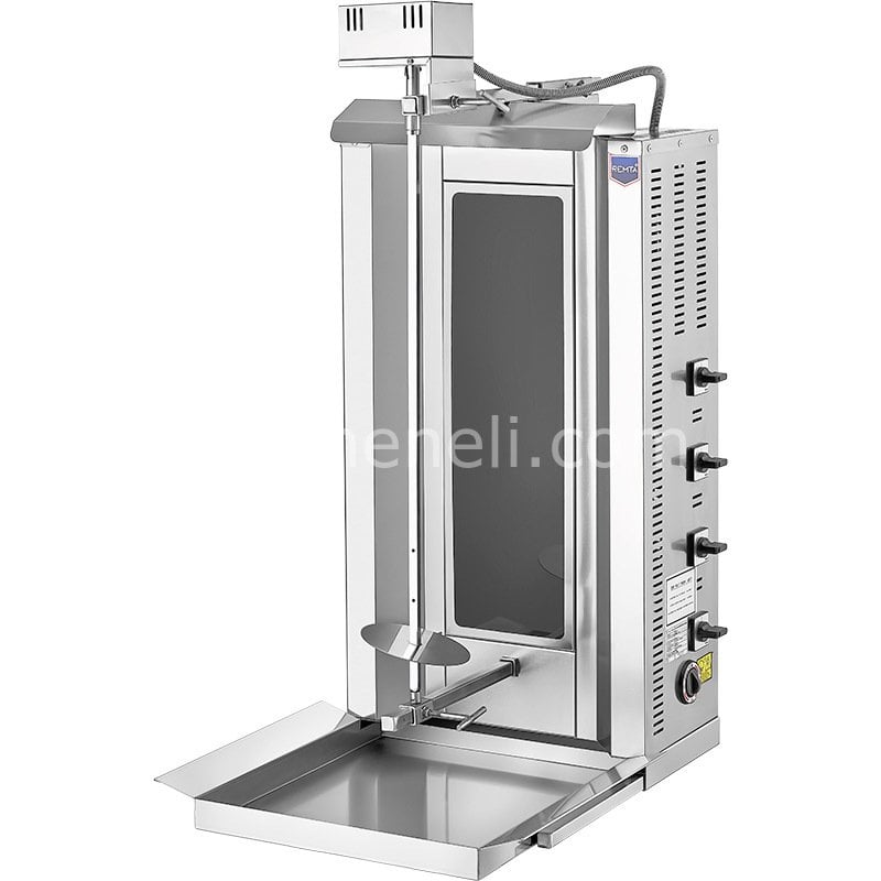 Remta - 4 Radyanlı Üstten Motorlu Elektrikli Döner Ocağı