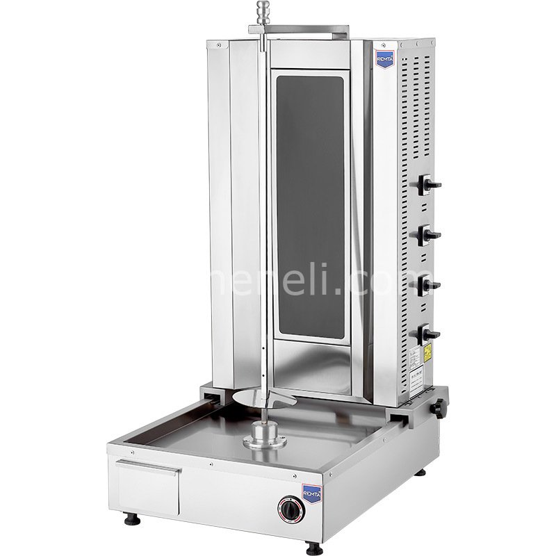 Remta - 4 Radyanlı Alttan Motorlu Elektrikli Döner Ocağı