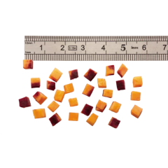 28176W Robot Coupe Sebze Doğrama Makinesi Diskleri Burnuaz 4 x 4 x 4 mm