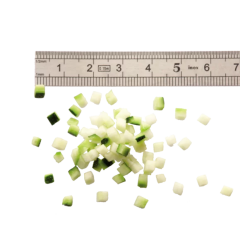 28175W Robot Coupe Sebze Doğrama Makinesi Diskleri Burnuaz 3 x 3 x 3 mm