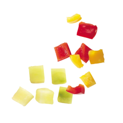 28114W Robot Coupe Sebze Doğrama Makinesi Diskleri Küp Kesim Ekipmanlari 20 x 20 x 20 mm Salades