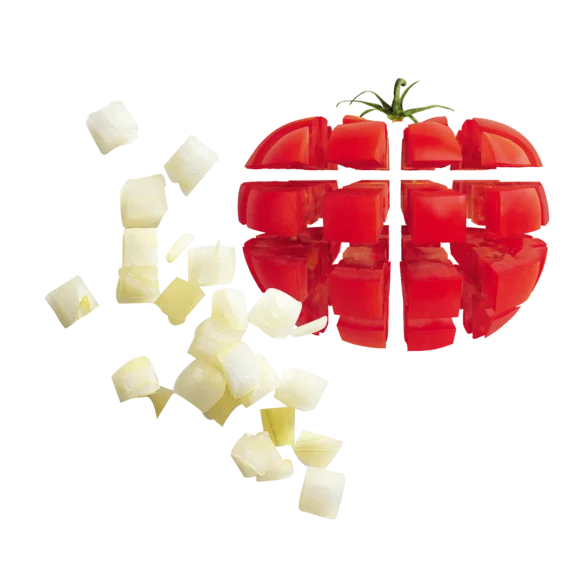 28112W Robot Coupe Sebze Doğrama Makinesi Diskleri Küp Kesim Ekipmanlari 10 x 10 x 10 mm Salades