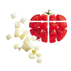 28112W Robot Coupe Sebze Doğrama Makinesi Diskleri Küp Kesim Ekipmanlari 10 x 10 x 10 mm Salades