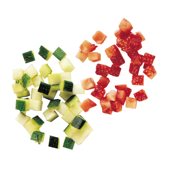 28111W Robot Coupe Sebze Doğrama Makinesi Diskleri Küp Kesim Ekipmanlari 8 x 8 x 8 mm Salades