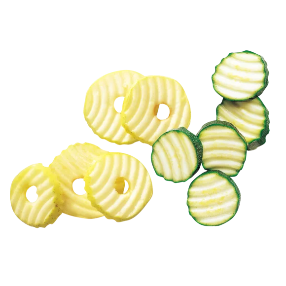 27070W Robot Coupe Sebze Doğrama Makinesi Diskleri Dalgali 5 mm