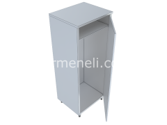 Temizlik Ekipman Dolabı Askılı 70'lik 304 KALİTE PASLANMAZ