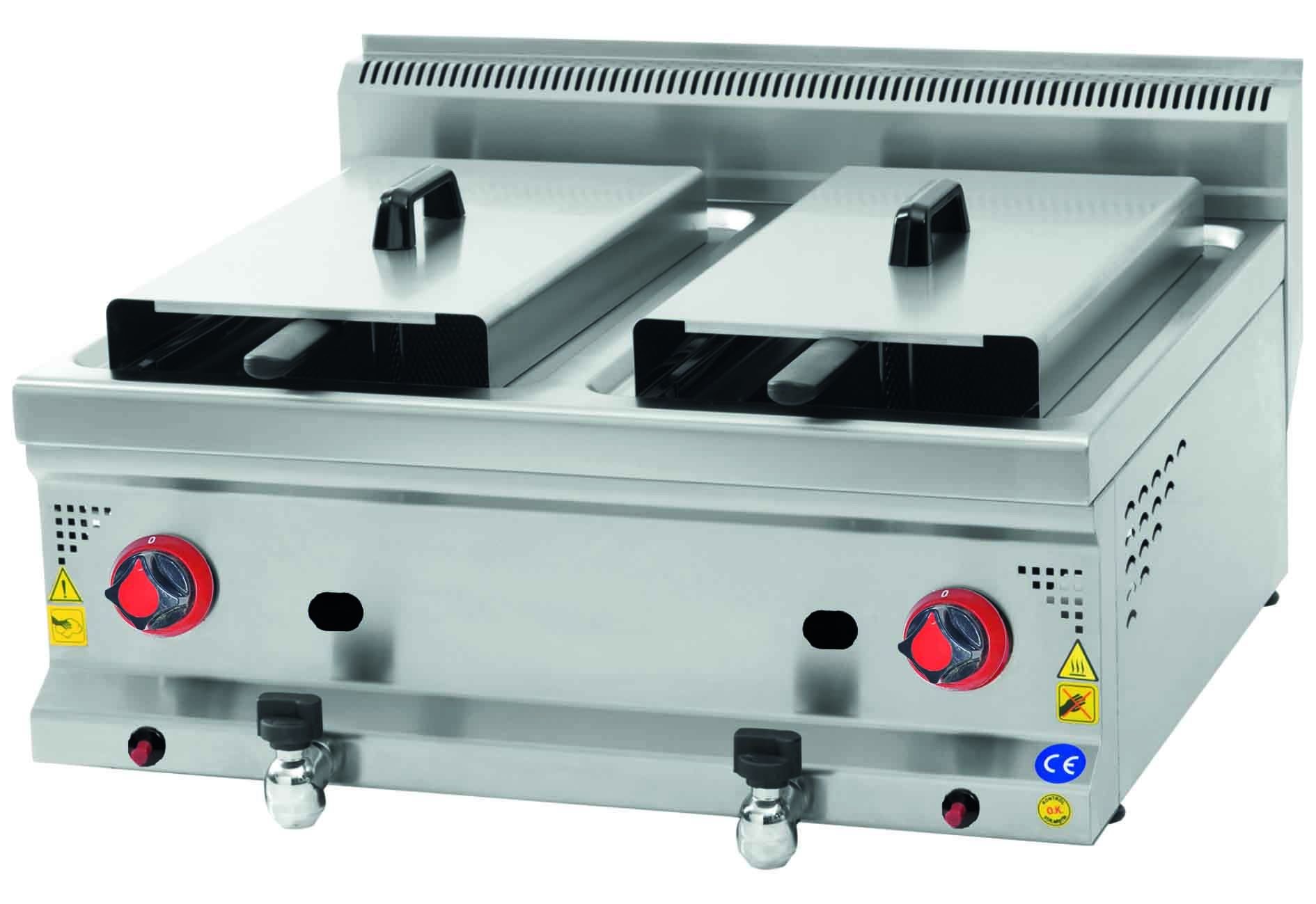 CSA İNOX - FRITOZ SET USTU GAZLI - LPG 600*600*300 9,914 kW 30mbar