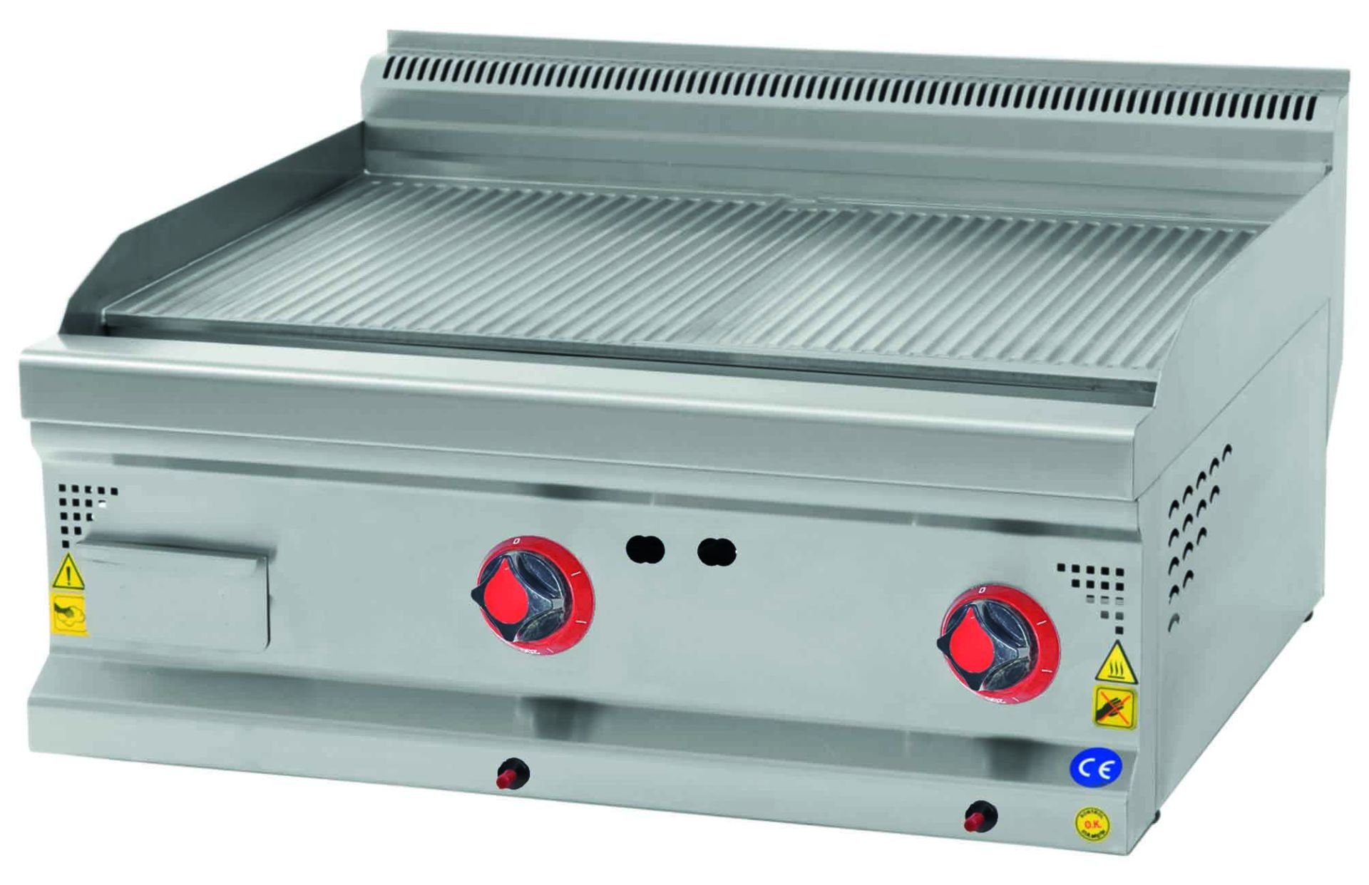 CSA İNOX - IZGARA TAM KANALLI GAZLI - LPG 600*600*300 11,154 kW- 30 mbar