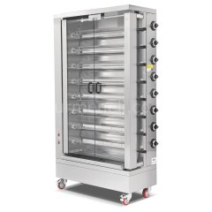 Empero - Piliç Kızartma Makinesi - Gazlı 8'Li