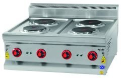 CSA İNOX - OCAK SET USTU ELEKTRIKLI 600*600*300 220V-50Hz / 8 KW