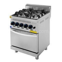 Turhan Çelik 60 Lık Gazlı Kuzine