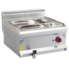 CSA İNOX - BENMARI SOS SET USTU ELEKTRIKLI 600*600*300 220V-50Hz / 1,2 KW