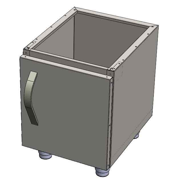 CSA İNOX - SET ALTI DOLAP  400*600*500