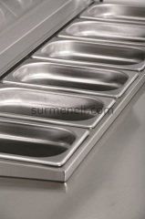 Empero - Salad Bar Set Üstü Soğutuculu 9 Gn - 210X350X500