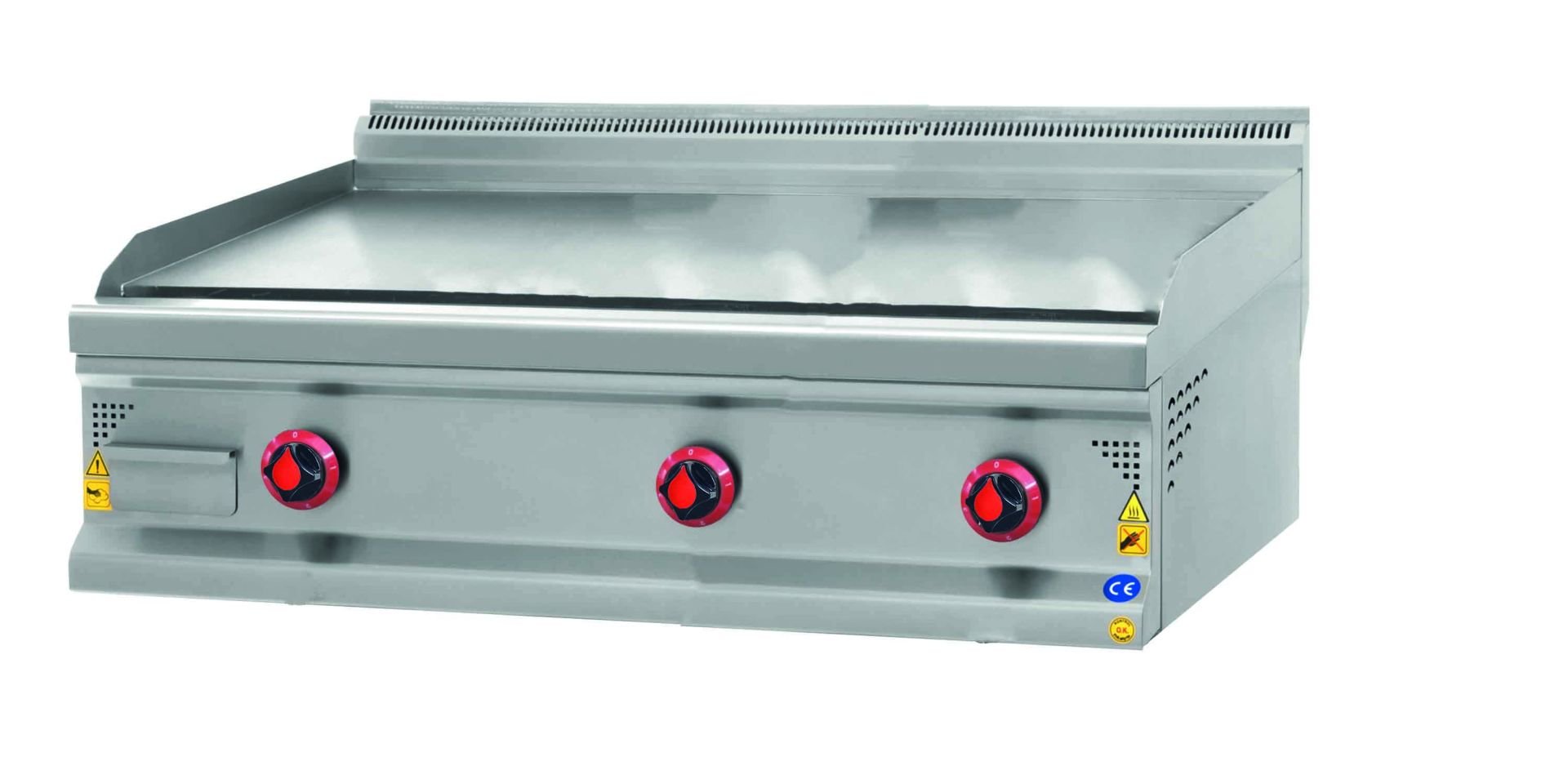 CSA İNOX - IZGARA DUZ PLEYT ELEKTRIKLI 1200*700*300 380V-50Hz / 13,5 KW