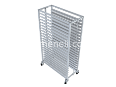 Tekli Tepsi Taşıma Arabası 34 x 84