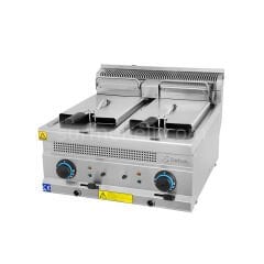 Turhan Çelik 60 lık Çiftli Elektrikli Fritöz