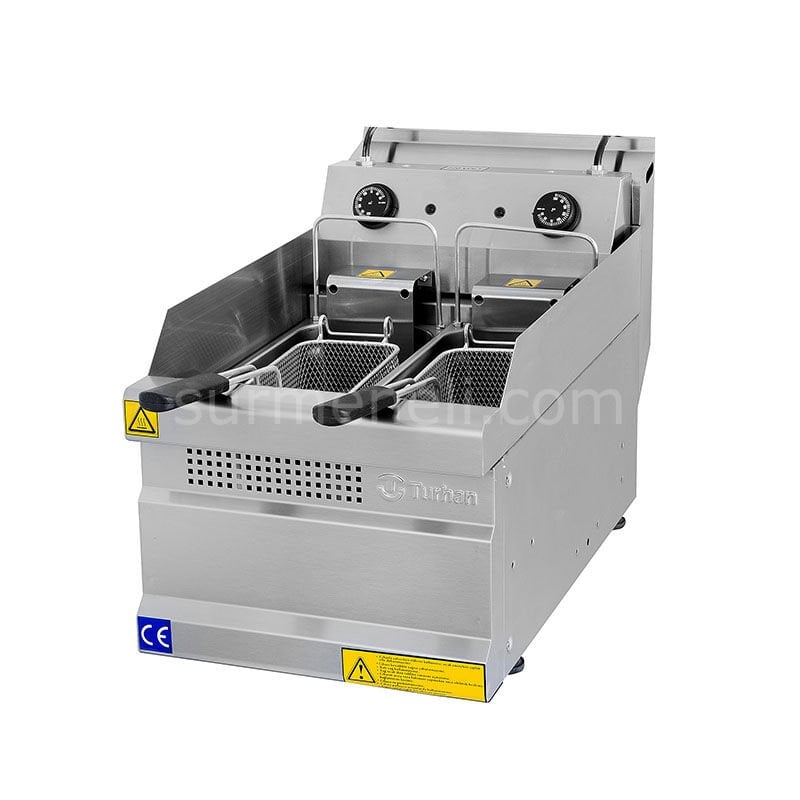 Turhan Çelik Çiftli Mini Fritöz