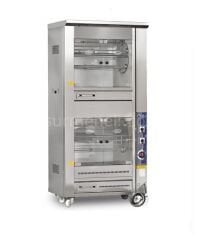 PİMAK - M009B-E ÇİFT KATLI TAMBURLU PİLİÇ ÇEVİRME MAKİNASI ELEKTRİKLİ