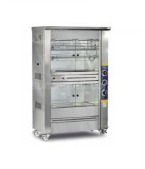 PİMAK - PI1/M007B TAMBURLU DİNLENDİRMELİ PİLİÇ ÇEVİRME MAKİNASI DG/LPG