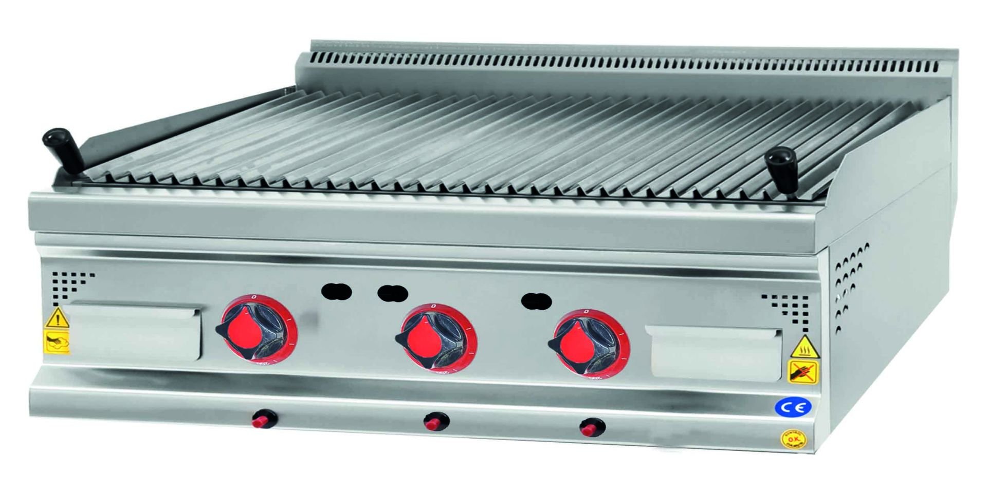 CSA İNOX - IZGARA LAVATAS BALIK SIRTI GAZLI 1200*700*300 21,495 kW 20 mbar