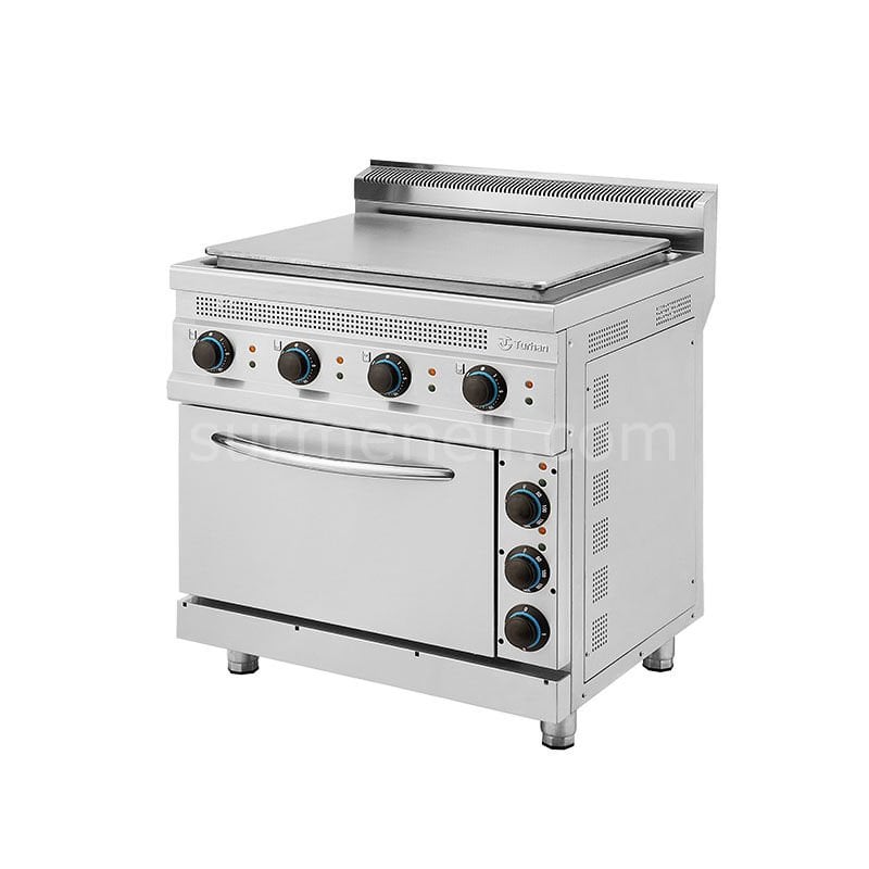 Turhan Çelik Kapalı Ateş Elektirikli Kuzine