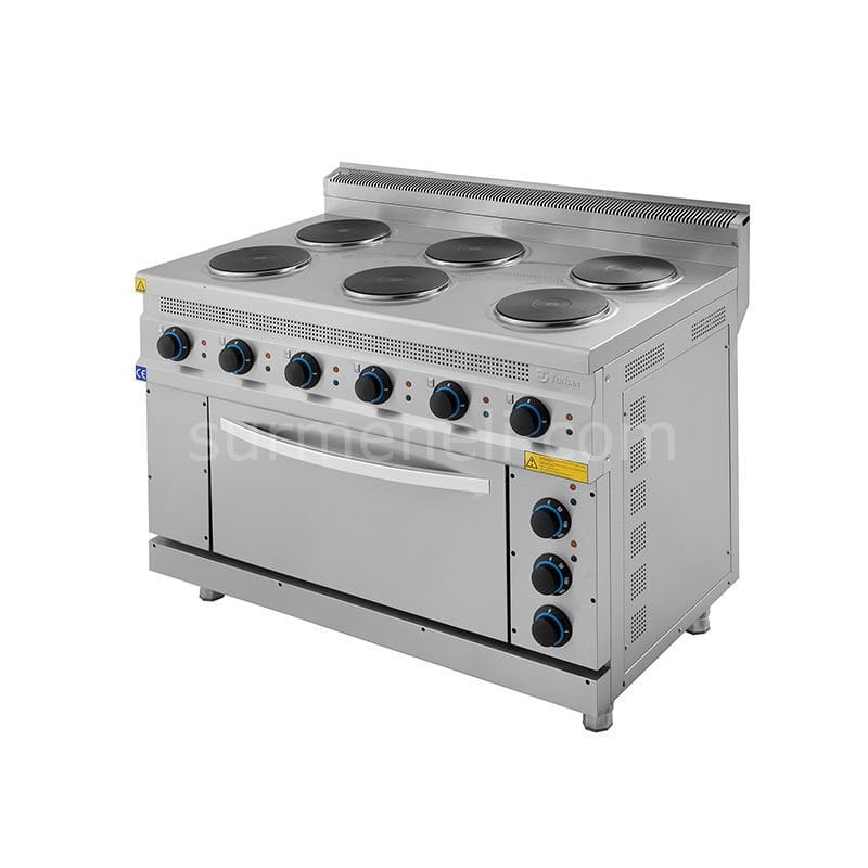 Turhan Çelik 6 Lı Elektrikli Kuzine