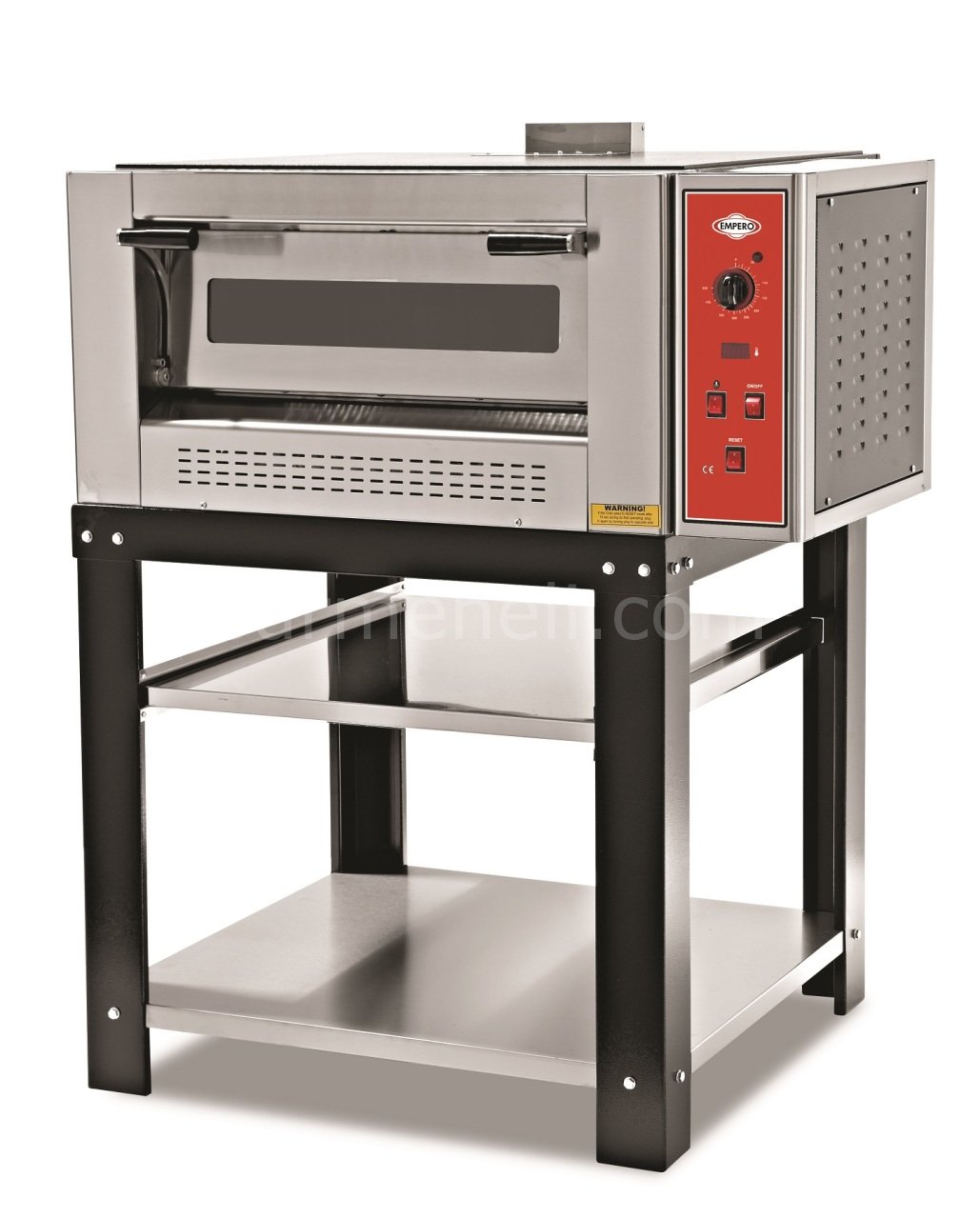 Empero - Pizza Fırını 6'Lı Gazlı + Alt Stand