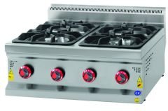 CSA İNOX - OCAK SET USTU GAZLI 800*700*300 28,660 kW 20 mbar