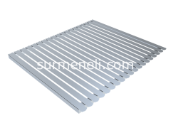Davlumbazlı Kömürlü Izgara İZOLASYONSUZ (Mangal) 180 X 50 X 100