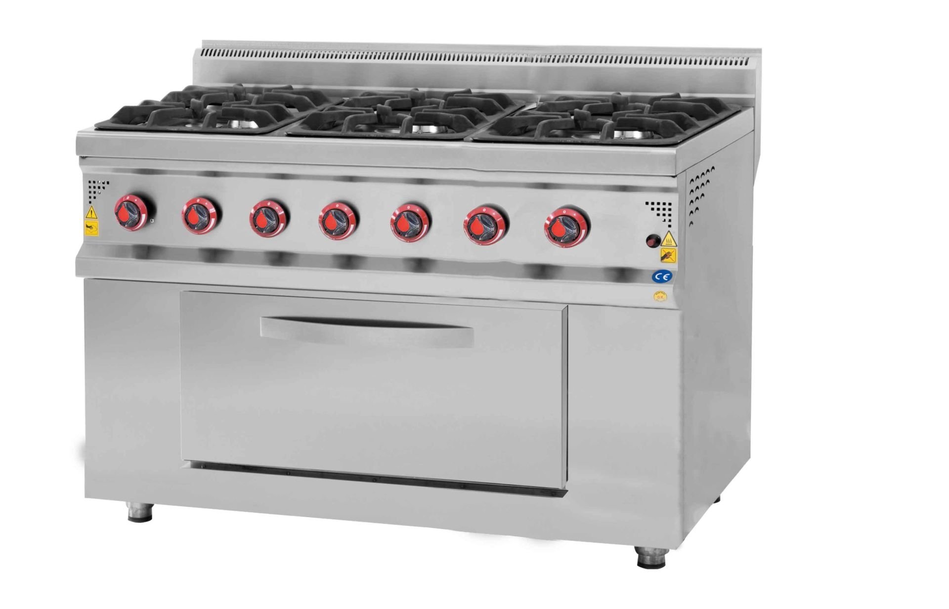 CSA İNOX - OCAK FIRINLI GAZLI - LPG 1200*700*850 39,037 kW 30 mbar