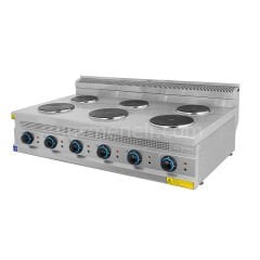 Turhan Çelik 6 Lı  Elektrikli Ocak