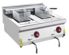 CSA İNOX - FRITOZ EDGE SERI SET USTU ELEKTRIKLI 800*700*300 380V-50Hz / 21 KW