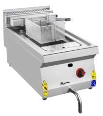 CSA İNOX - FRITOZ EDGE SERI SET USTU GAZLI - LPG 400*700*300 6,274 kW 30 mbar