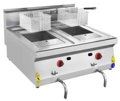 CSA İNOX - FRITOZ EDGE SERI SET USTU GAZLI 800*700*300 16,121 kW 20 mbar
