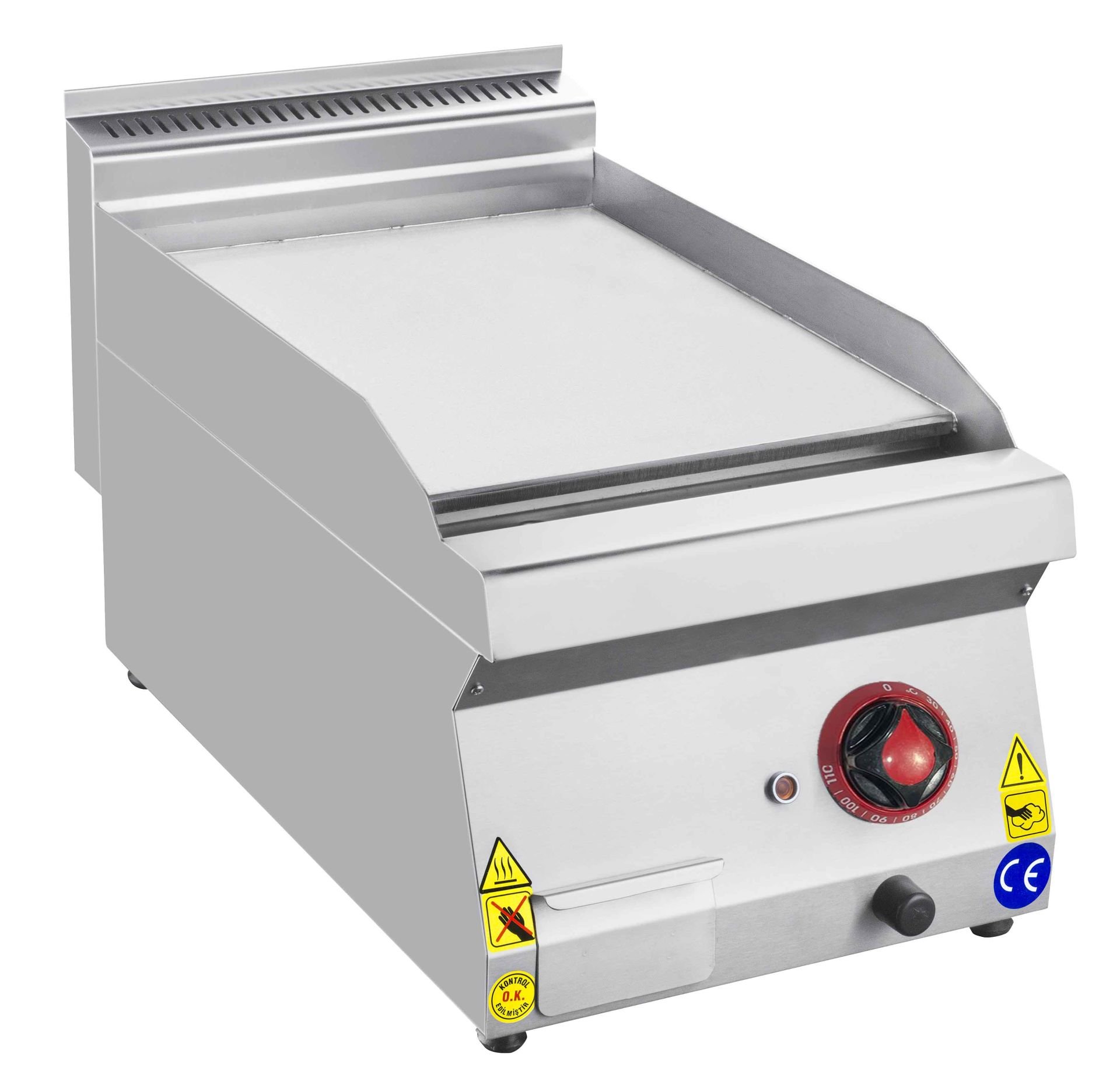 CSA İNOX - IZGARA EDGE DUZ PLEYT ELEKTRIKLI 400*700*300 380V-50Hz / 6 KW