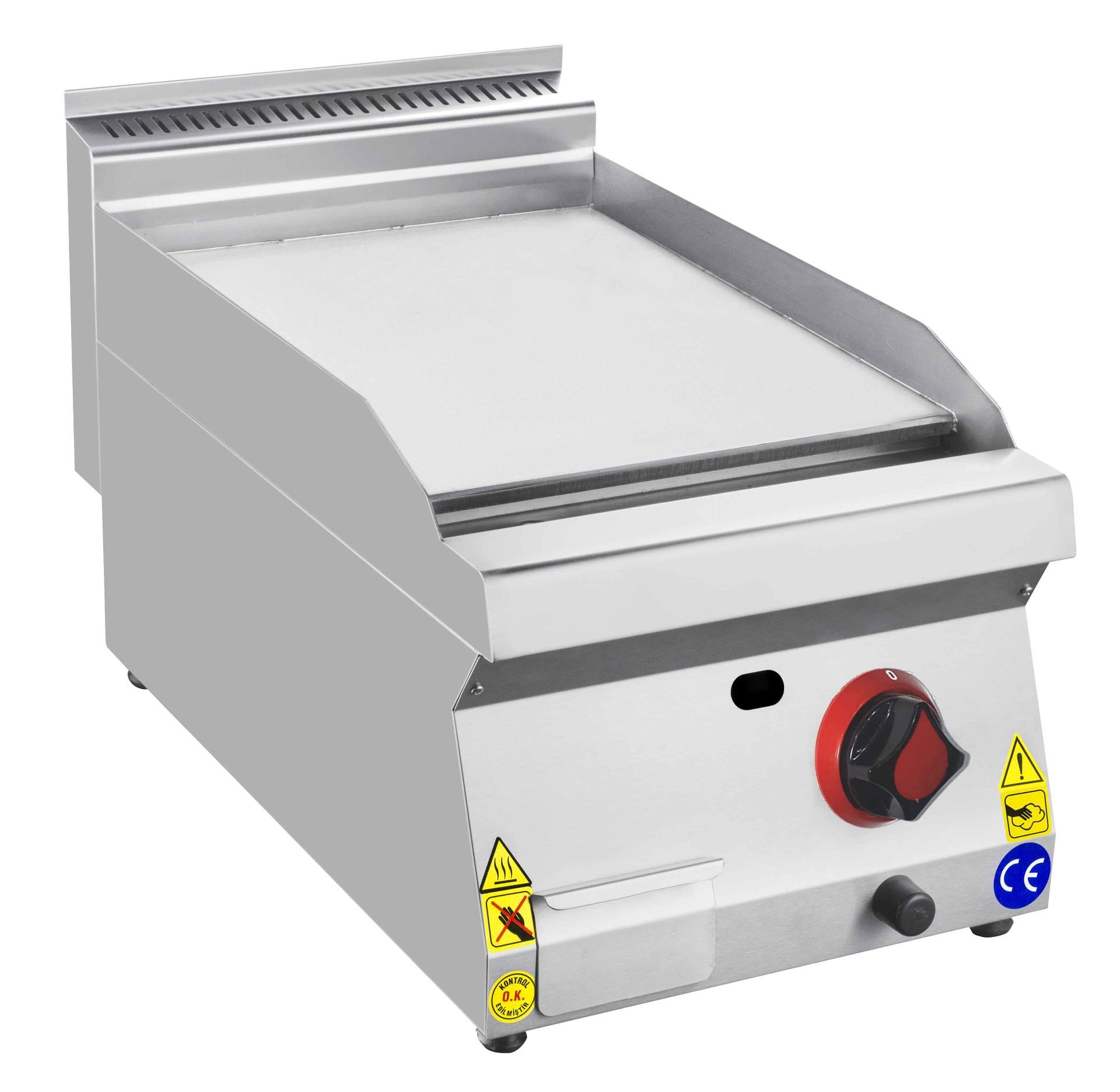 CSA İNOX - IZGARA EDGE DUZ PLEYT GAZLI - LPG 400*700*300 6,545 kW 20 mbar