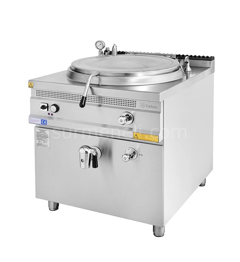 Turhan Çelik Elektrikli Kaynatma Tenceresi (Endirekt ısıtma)